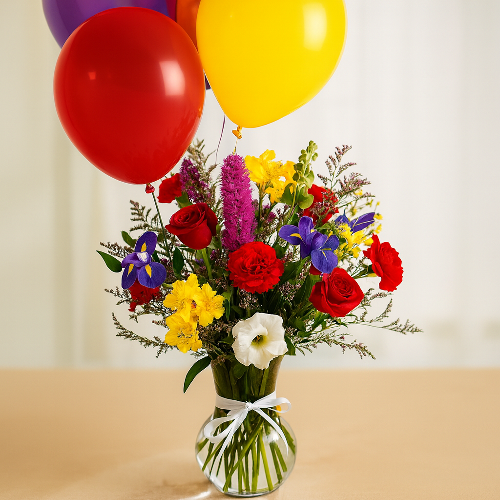 Colorful Birthday Arrangement