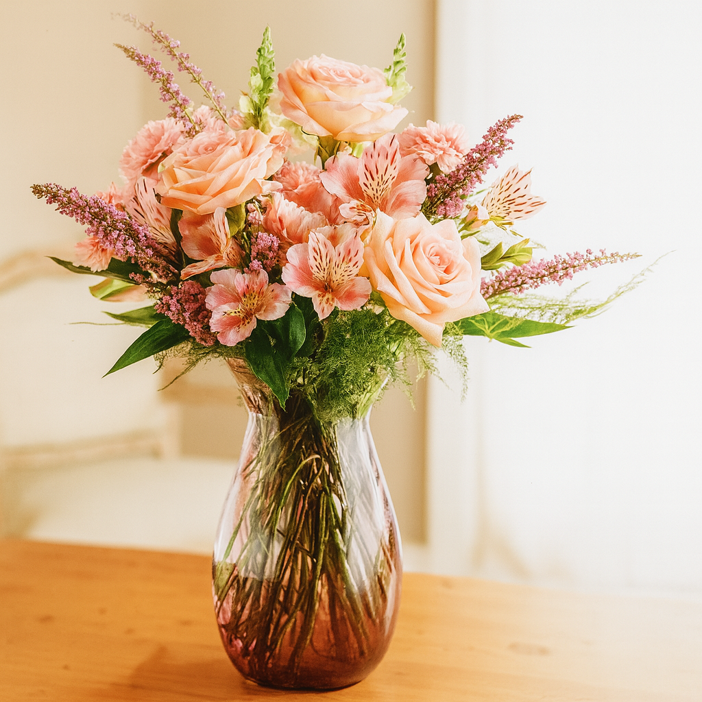 Peach Blossom Elegance