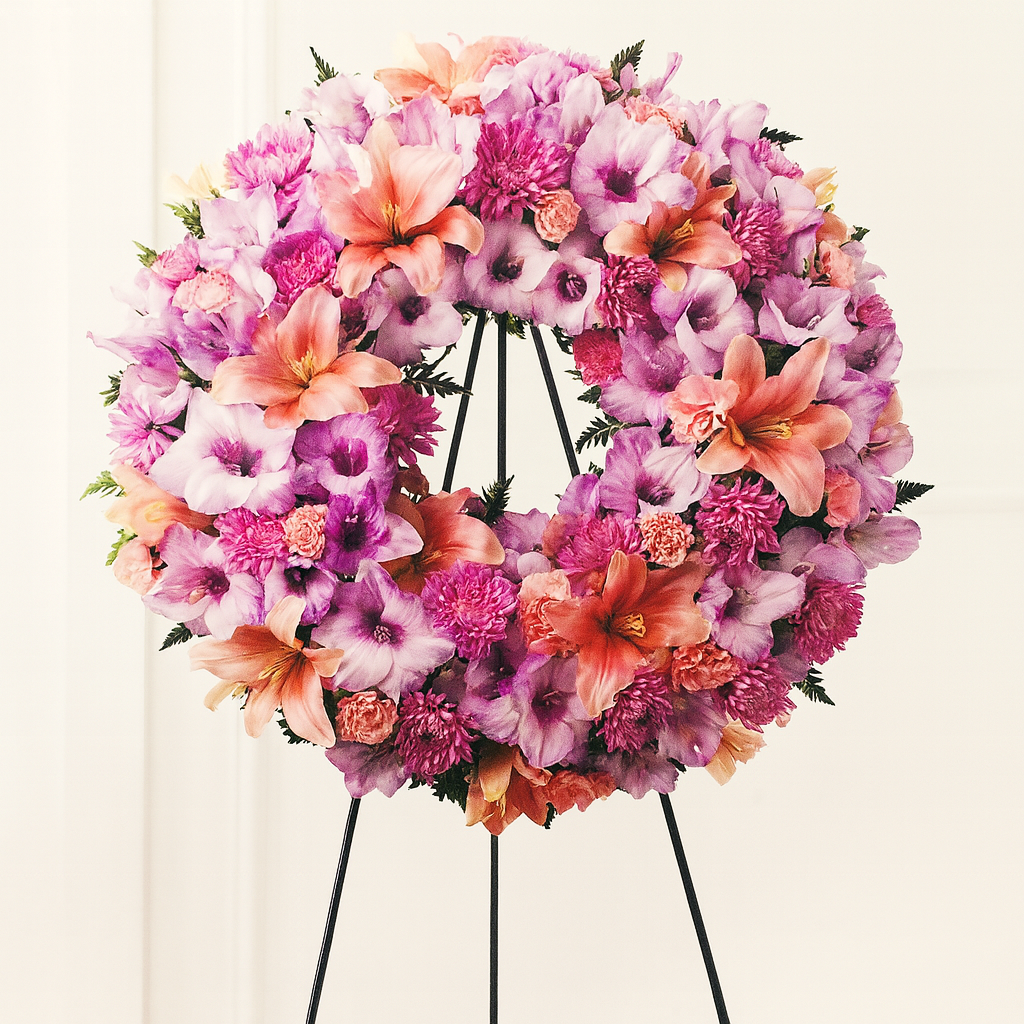 Lavender Grace Wreath